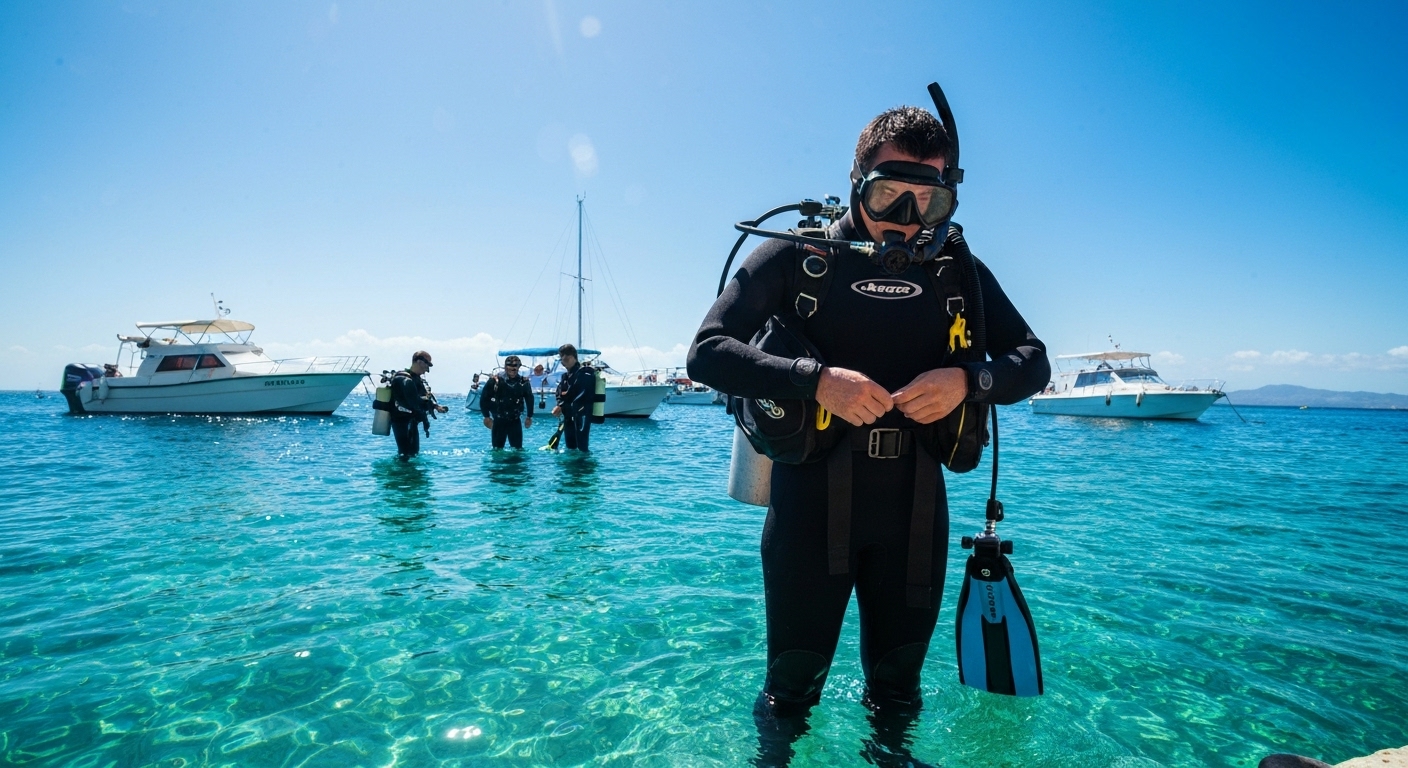 למה כל צולל חכם בוחר ביטוח יומי לפני הכניסה למים