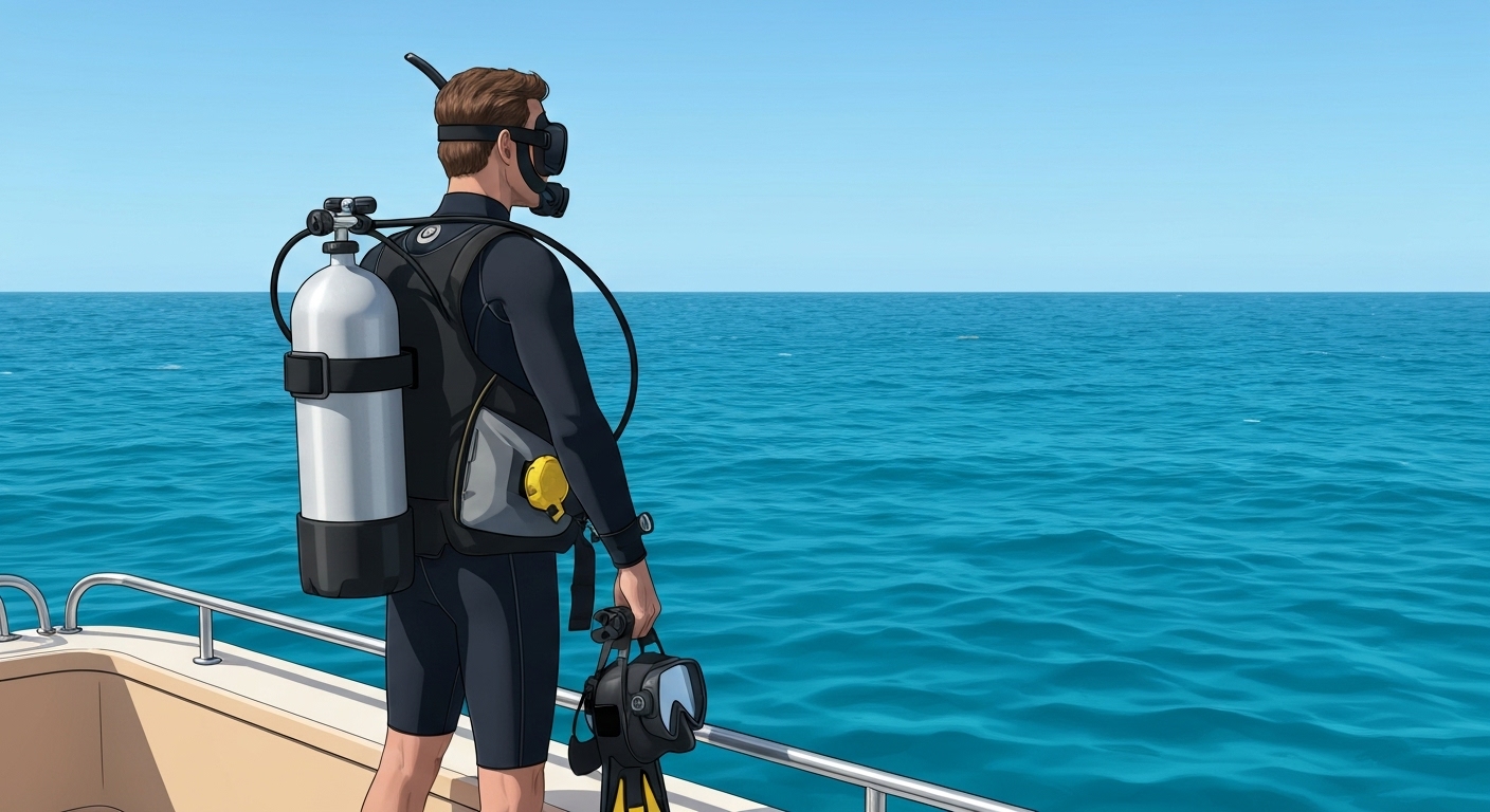 למה כל צולל חכם מבטח את עצמו לפני שהוא נכנס למים