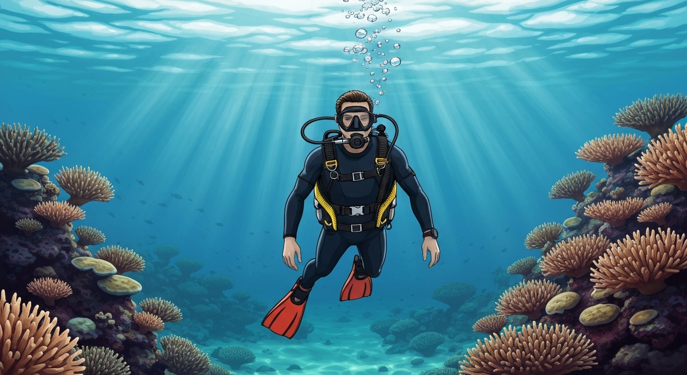 השקט הנפשי שמתחת למים: המדריך המלא לבטיחות בצלילה