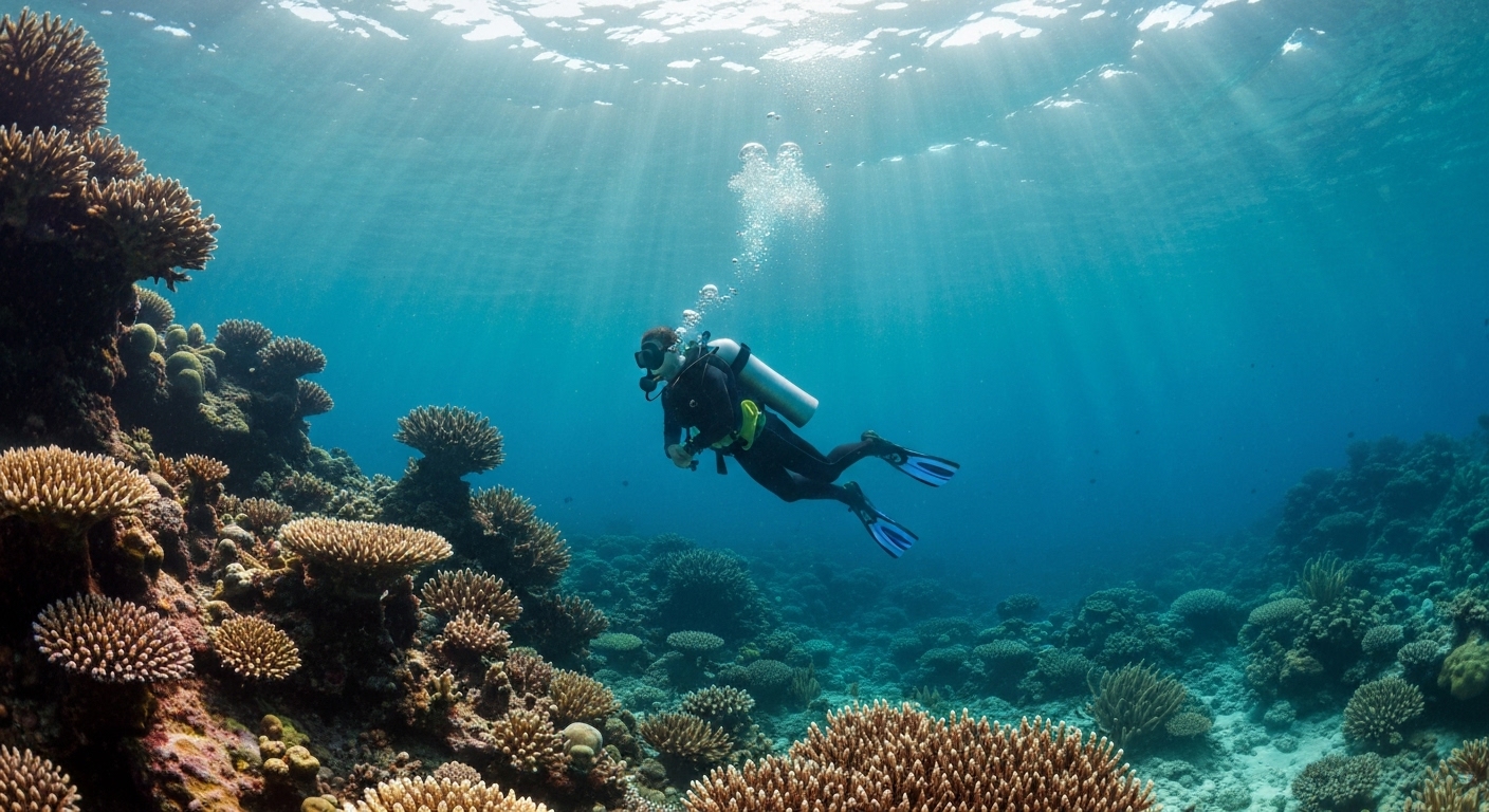 חופשה מתחת למים: המדריך המלא לשקט הנפשי שלך